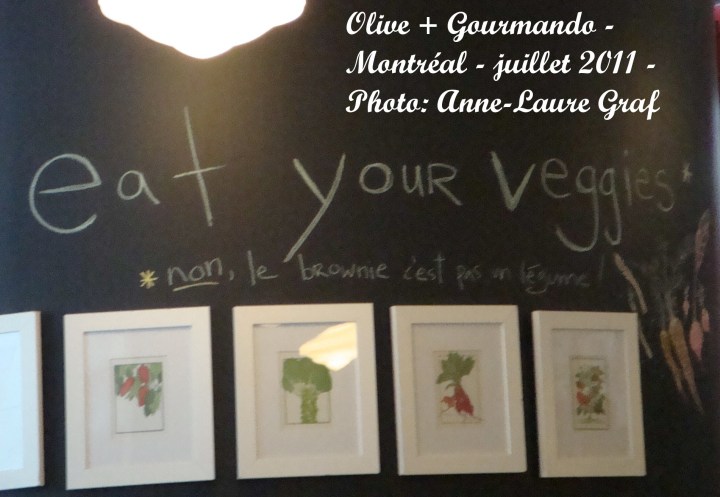 détails d'Olive + Gourmando by AL Graf