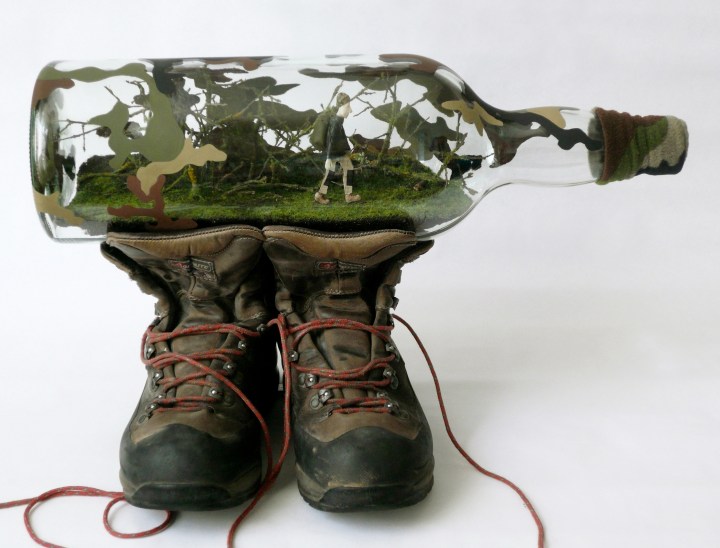 Laurent Tixador-La Chasse a¦Ç l'homme (1) - Biennale de Belleville