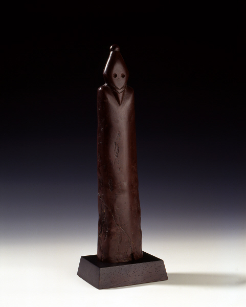 Statue d’homme barbu