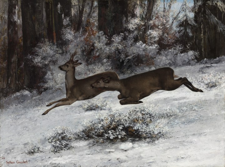 Courbet Le change Chevreuil1866 Inv277 WH