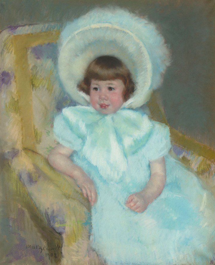 Portrait de Louise-Aurore Villeboeuf enfant