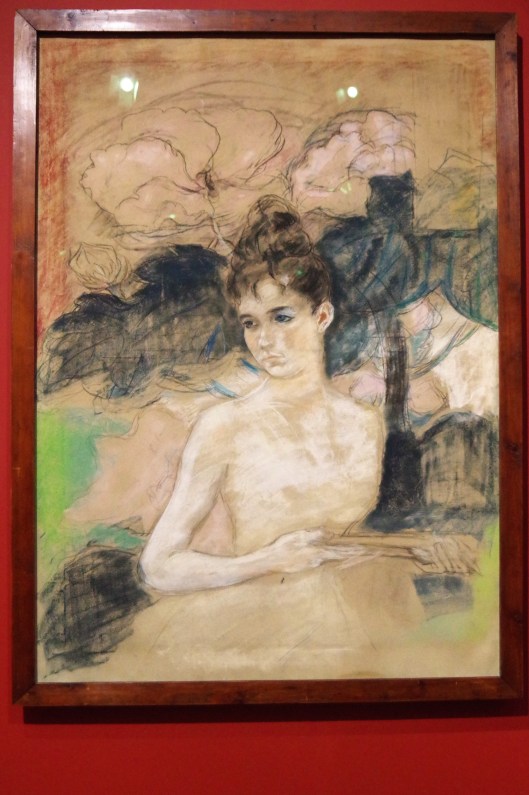 Louise Claudel_1887_par Camille Claudel_pastel sur papier